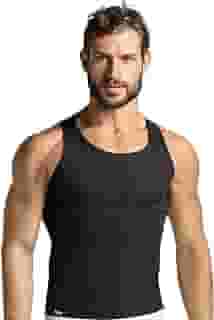 Slim Alta Compressão Postura Cinta Modeladora Masculina Fit