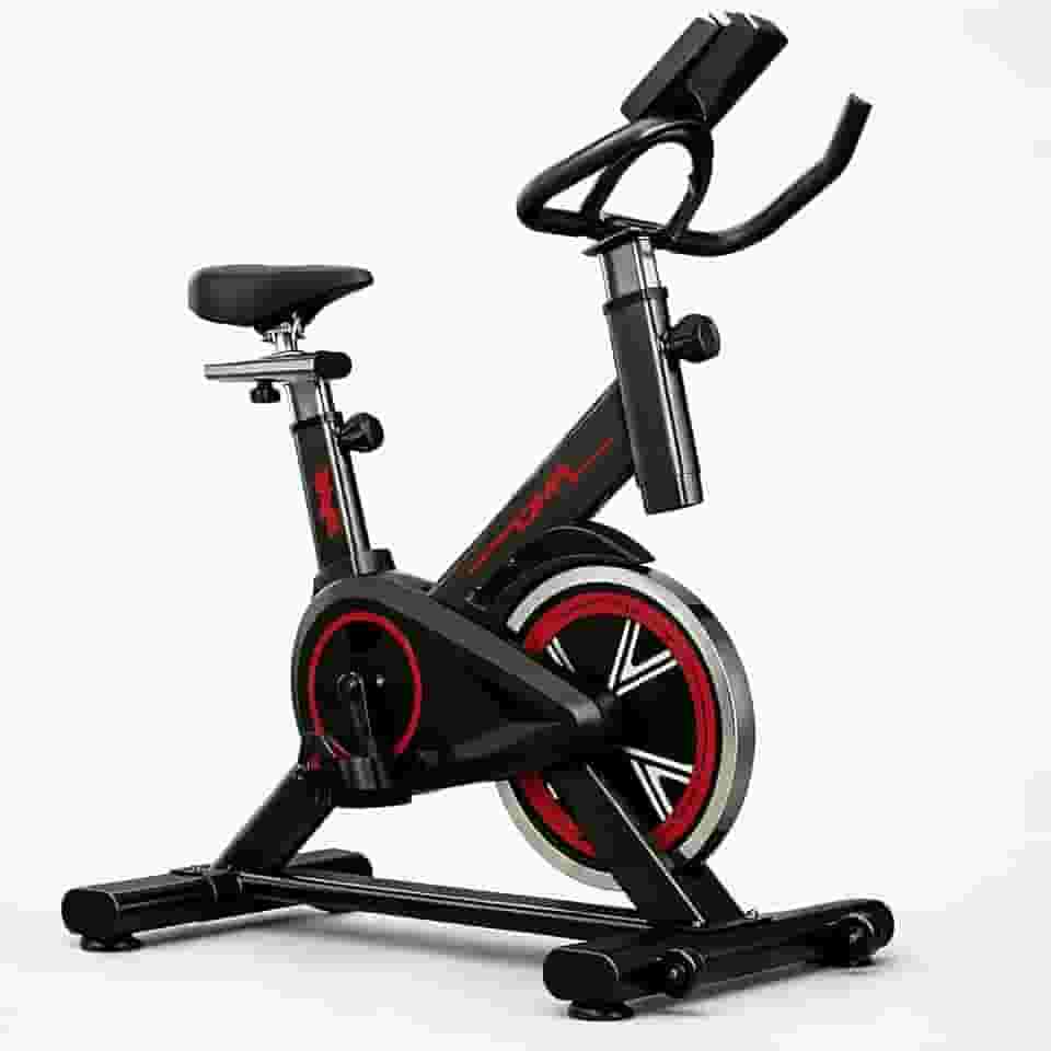 Bicicleta Ergométrica Bike Spinning – Bike Treino em Casa Academia Exercícios Cardio e Emagrecimento Design Confortável e Ajustável Vertical Silenciosa Linha Premium