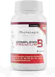 Complexo B Premium - Suplemento de Vitaminas B1, B2, B3, B5, B6, B7, B9 e B12 Metiladas - Vegano, Sem Glúten e Lactose - 60 Cápsulas - Montenegro Nutrition