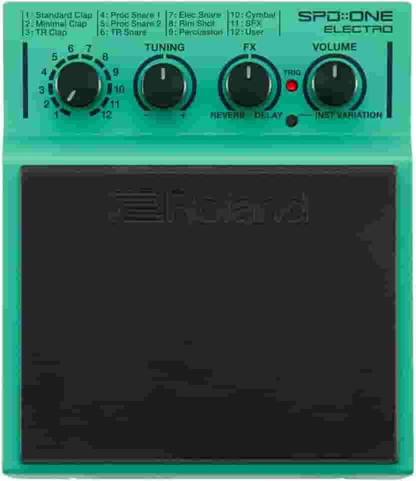 Roland SPD-1E – Bateria eletrônica para percussão, Verde