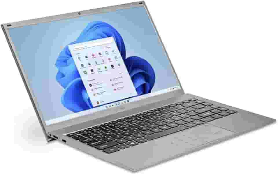 Notebook Ultra, com Windows 11 Home, Processador Intel Core i3, 4GB 120GB SSD, Tela 14,1 Pol. HD + Tecla Netflix Prata - UB440