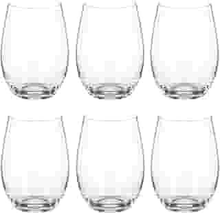 Jogo com 6 Copos de Vidro Balão 470ml Design Elegante e Resistente Ideal para Suco Água Refrigerante Drinks e Café Transparente para Cozinha Bar e Restaurante