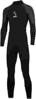 Roupa de mergulho masculina feminina de neoprene premium de 3 mm para mergulho de manga comprida para pesca submarina, snorkeling, surf, canoagem, mergulho