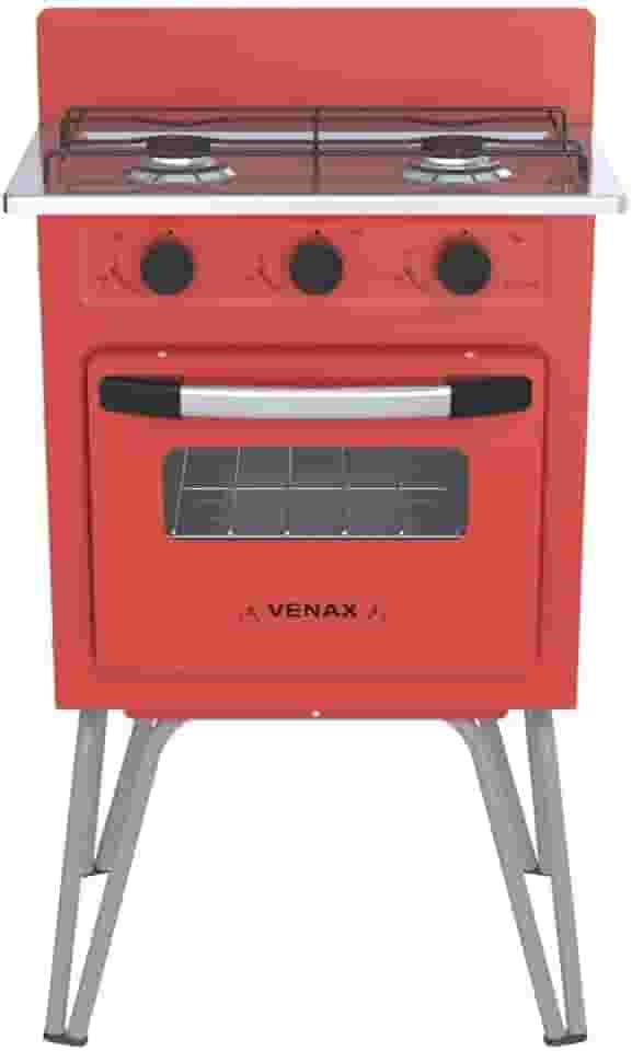 Fogão Gemini 2 Bocas Vermelho