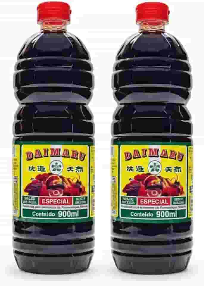 Kit 2X Shoyu Natural Especial Macrobiotico Daimaru 900ml