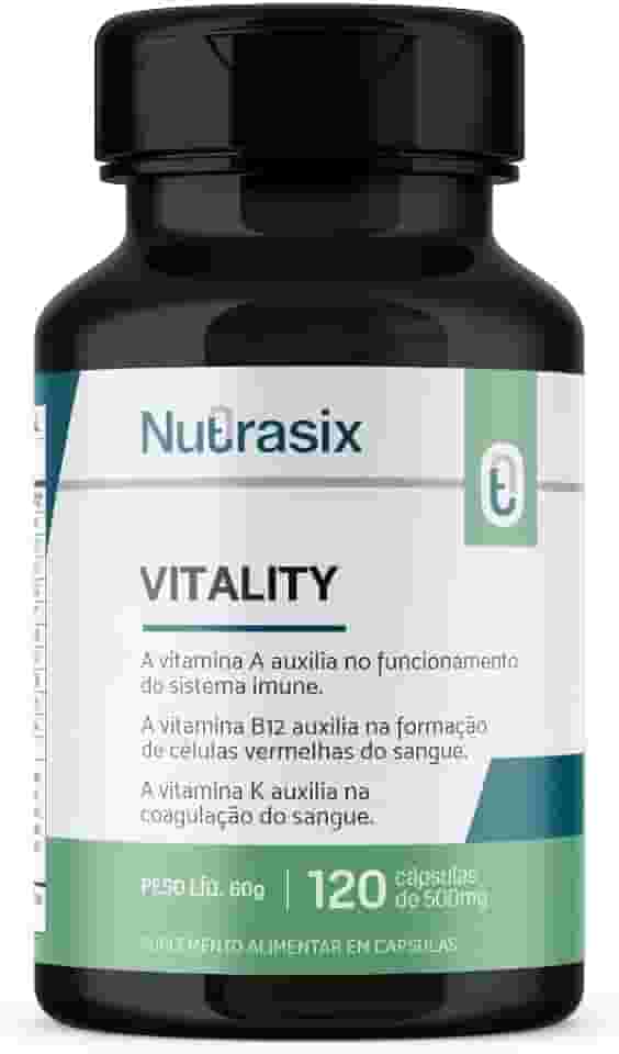 SUPLEMENTO PARA MENOPAUSA VITALITY 120 CÁPS 500MG - NUTRASIX