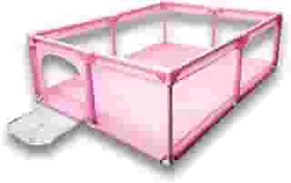 Cercado Tela Grade Proteção Cercadinho Portão Infantil Bebe 200x150x66 o Maior e melhor ciqueirinho