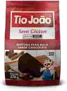 Mistura para bolo sabor chocolate Tio João - 270G