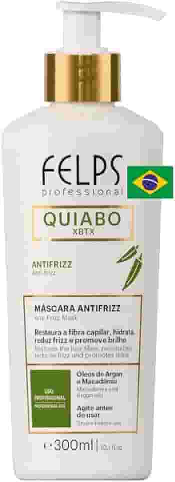 Xbtx Quiabo Okra Alinhamento Capilar, Felps, 300 Ml