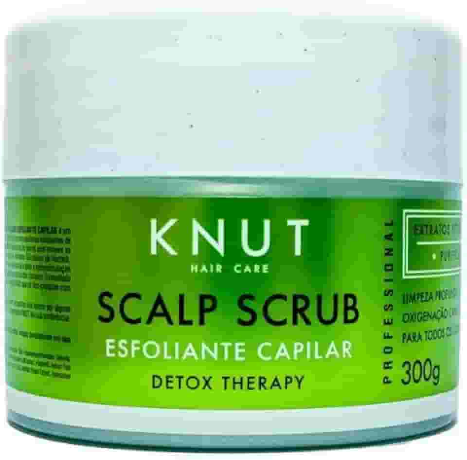 Scalp Scrub KNUT 300g - Esfoliante para couro cabeludo: limpa, oxigena e refresca