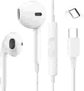 Fone de Ouvido Tipo C com Microfone – Compatível com Todos Celulares com Entrada USB-C, Smartphones, Tablets, Notebooks, Iphone e Android, Com Fio, Estéreo
