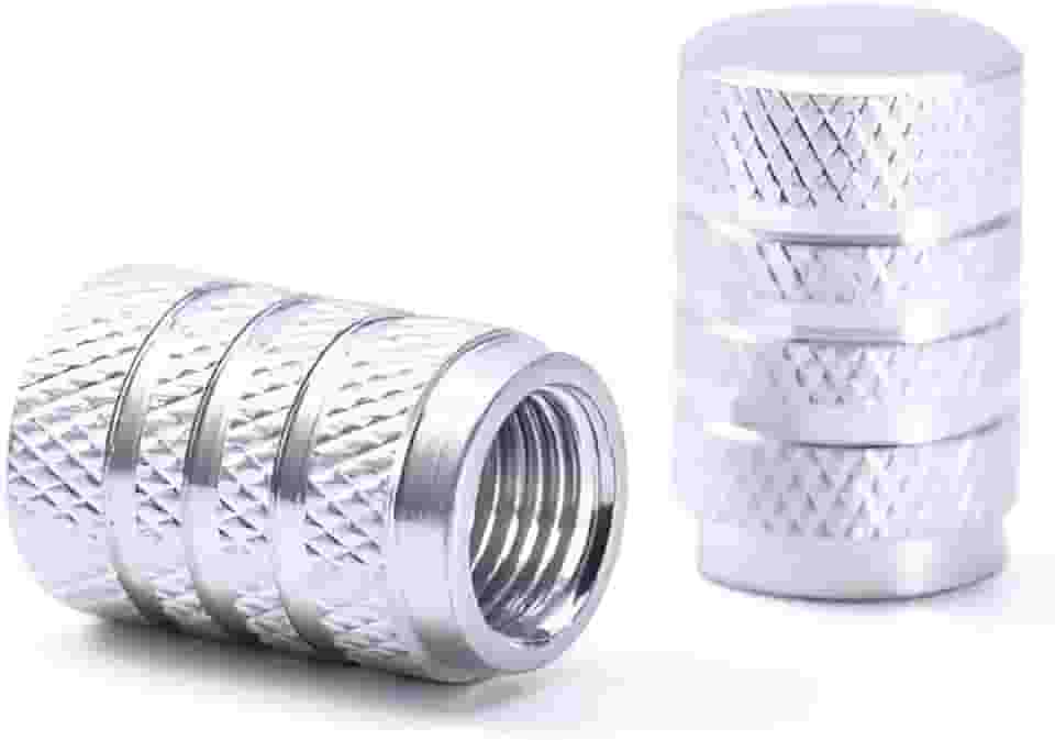 Western PN-50 Tampas Válvula de Pneu, Preto, 4 unidades