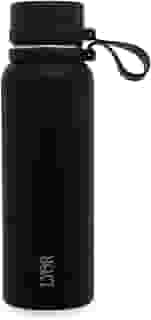 LYOR - Garrafa Térmica de Aço Inox Explorer Preta 650ml