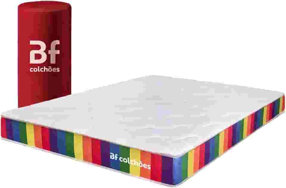 Colchão King Vácuo Dupla Face Max Flowing 193x203cm BF Colchões