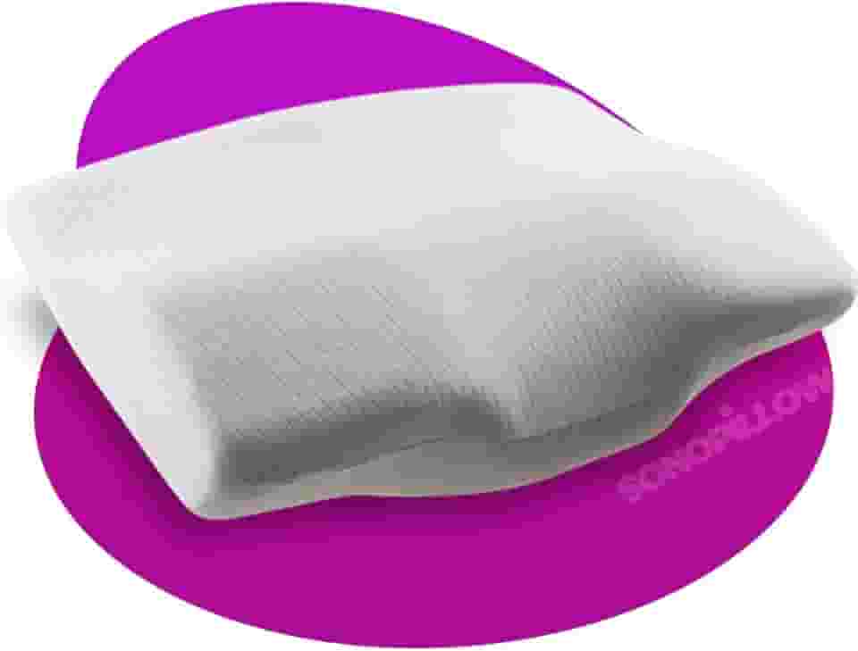 Travesseiro Ortopedico Da Nasa Anti Refluxo Alto 12cm Firme