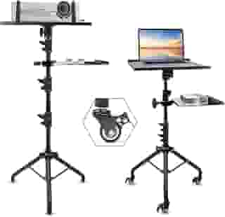 Suporte Projetor, Suporte para Projetor, Tripé Portátil para Laptop, Altura Ajustável Suporte Projetor, Tripé para Projetor, Suporte Projetor para a Maioria Dos, Suporte Tripé Altura Ajustável