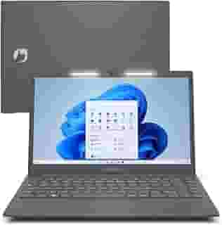Notebook Positivo Vision C14, Intel Celeron N4500, 8GB RAM, 128GB eMMC, Tela 14' HD, Windows 11, Lumina BAR, Cinza