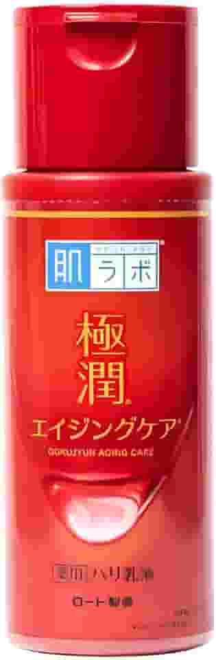 Hada Labo® Gokujyun Aging Care Milk - Hidratante facial de textura leve para peles maduras com ação anti-idade 140ml