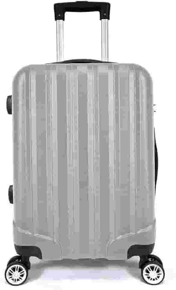 Mala de Bordo ABS 4 Rodas Adventure Fortt Prata - MAB01-PR