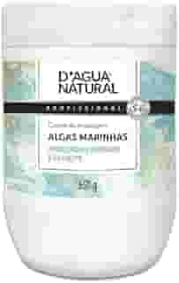 D'AGUA NATURAL Creme De Massagem Algas Marinhas Centelha Asiática E Bio Ativo Natural D'Agua Natural 650 G
