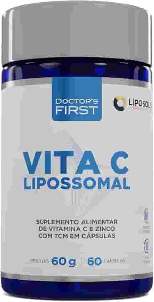 Vitamina C 500mg - Lipossomal - 60 cápsulas -Doctor's FIRST