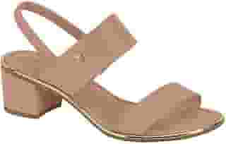 Sandalia Beira Rio Salto Medio Bloco Ref 8379.221.9569 Marrom/bege 034