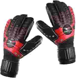 Luva Goleiro Profissional Com Talas Proteção Resistente Grip