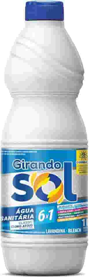 Girando Sol Água Sanitária Branca 1L