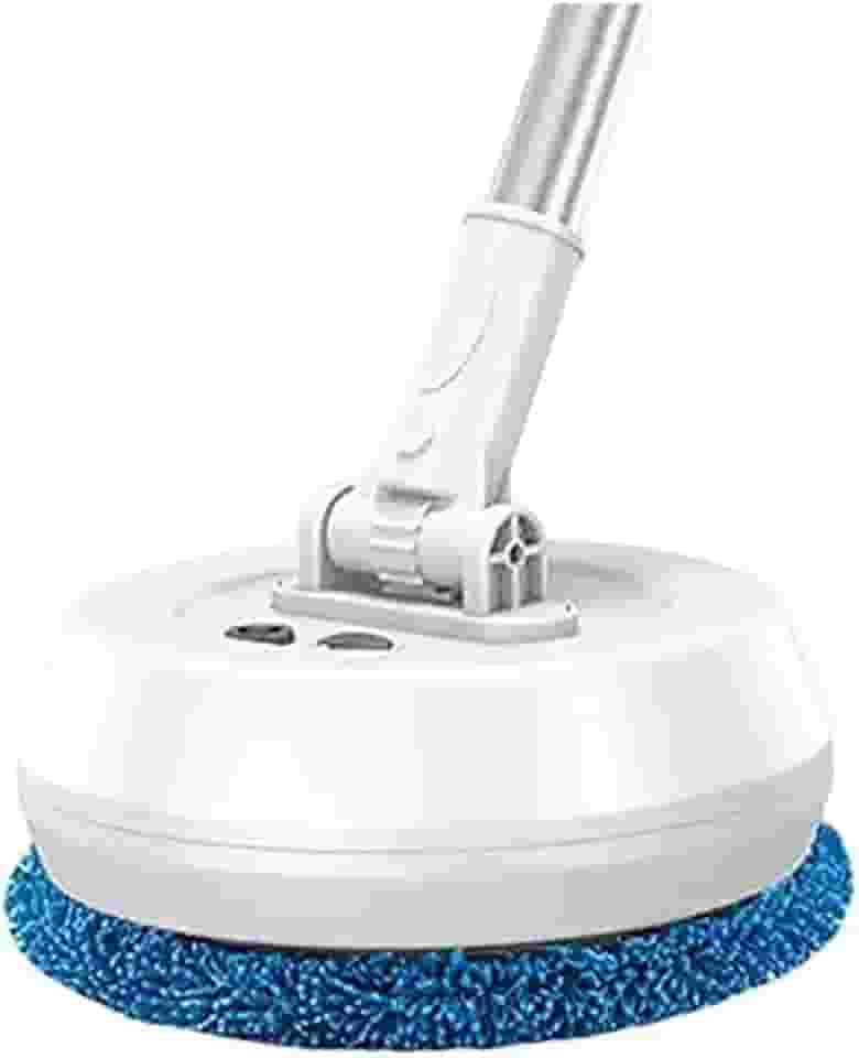 Esfregão Elétrico Vassoura Redonda Limpador de Piso 360 Giratorio Recarregavel