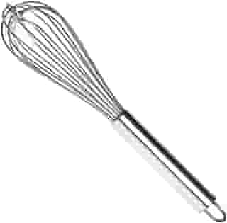 Kit Fue Profissional Batedor de Ovos Fuê Fouet Inox 28 cm Gourmet Omelete Cozinha Massas Clara