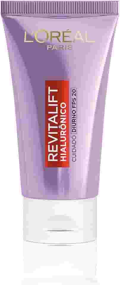 Creme Facial Anti-idade L'Oréal Paris Revitalift Hialurônico Diurno FPS 20, 25g