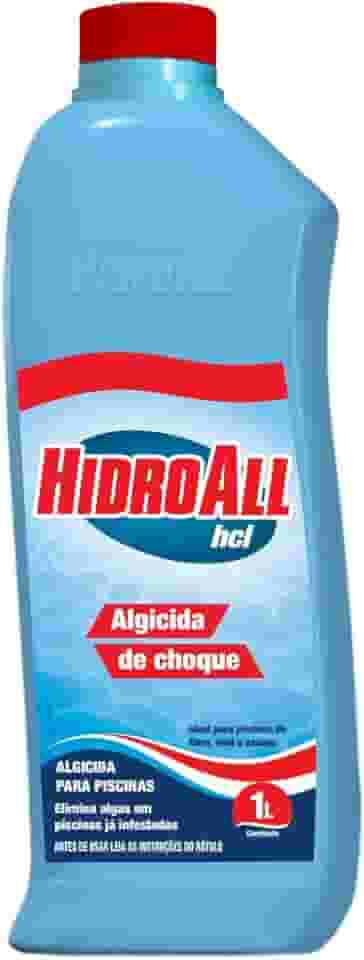 HidroAll Algicida hcl Algicida de Choque 1Lt
