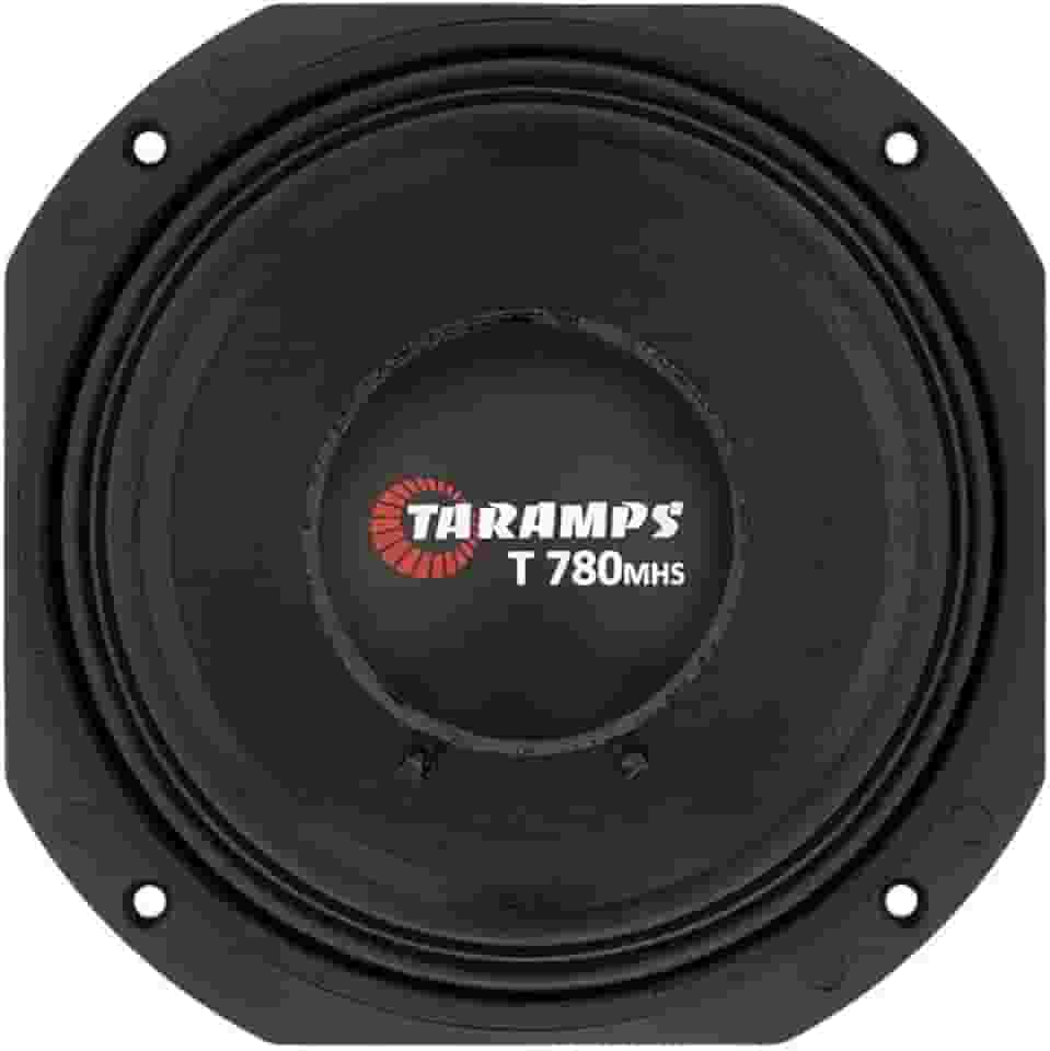 Alto Falante 8 T 780 MHS 8 ohms 390 W RMS 8 Polegadas Taramps Som Automotivo