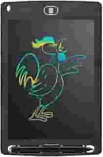 Tablet Lousa Mágica Infantil Educativo Tela Lcd Escrever E Desenhar Estudo Aprendizado Bloco De Notas - TYDA (Preto)