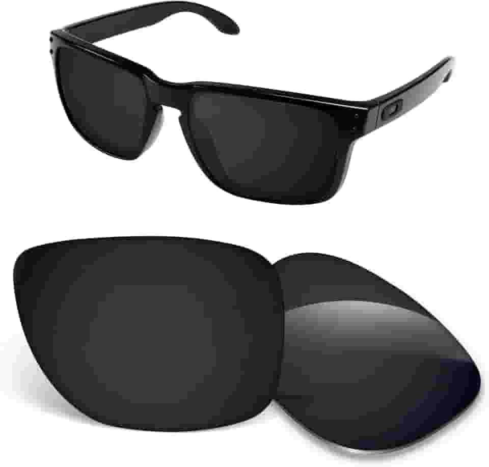Lentes de substituição premium compatíveis com óculos de sol Oakley Holbrook OO9102 | Antiarranhões | 1,5 mm de espessura