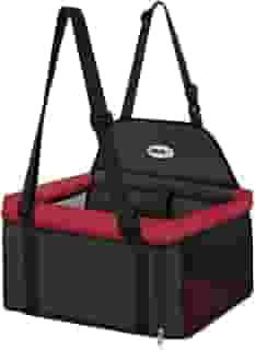 Assento Tubline Transpet Big para Cães Vermelho e Preto