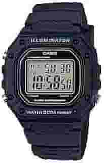 Relógio Casio Masculino Preto A Prova D'Água W-218H-1AVDF