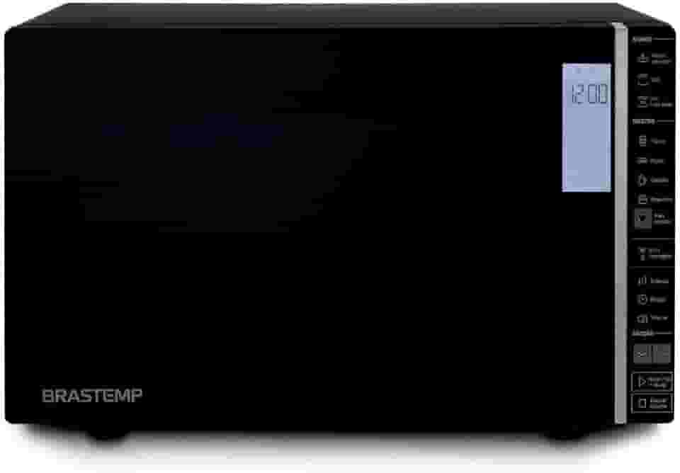 Micro-ondas Brastemp 32 Litros Preto com Grill e Painel Integrado - BMG45AE 220V