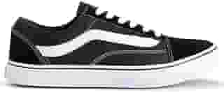 Tênis Unissex Cano Baixo, Lona e Camurça, Estilo Skate Old School, Casual para Academia e Dia a Dia