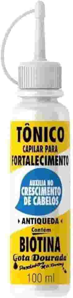 Tonico Gota Fortalecimento Antiqueda Combiotina 100Ml, Gota Dourada