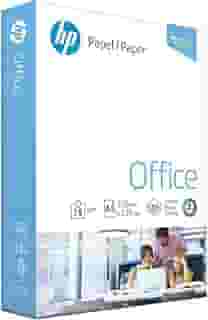 Papel Sulfite A4 75 g, International Paper, HP Office, HCO075CA4, 500 Folhas, Branco