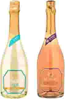 Kit 2 Espumante Zero Álcool Aurora Branco e Rosé, 750ml, 2 Garrafas
