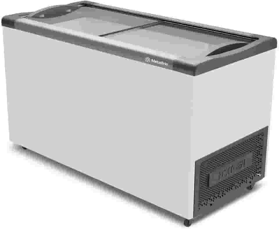 Freezer e Expositor Horizontal Metalfrio 399 Litros Branco NF40SS 220V