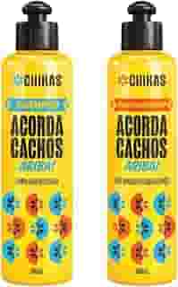 Chikas Shampoo e Condicionador Acorda Cachos 300ml Low Poo