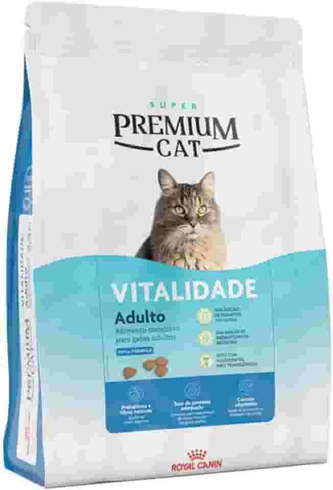 Ração Para Gatos Cat Premium Adulto Vitalidade 7,5kg Royal Canin