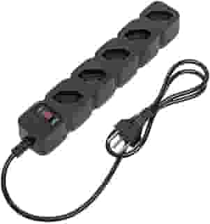 Protetor Eletrônico Filtro de Linha com 5 tomadas EPE 205 Preto Intelbras