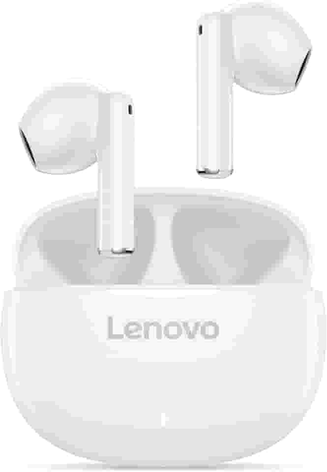 Fones de ouvido estéreo sem fio Lenovo E310 - Branco