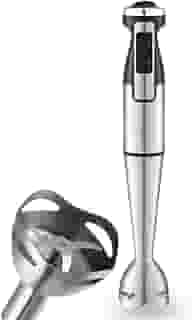 Processador Misturador Mixer de Mão Portátil 1000W (Prata 110V)