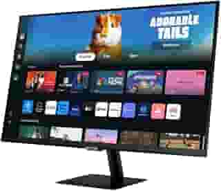 Smart Monitor Samsung M5 27', FHD, Plataforma Tizen™, USB, HDMI, Bluetooth, Preto, 2024