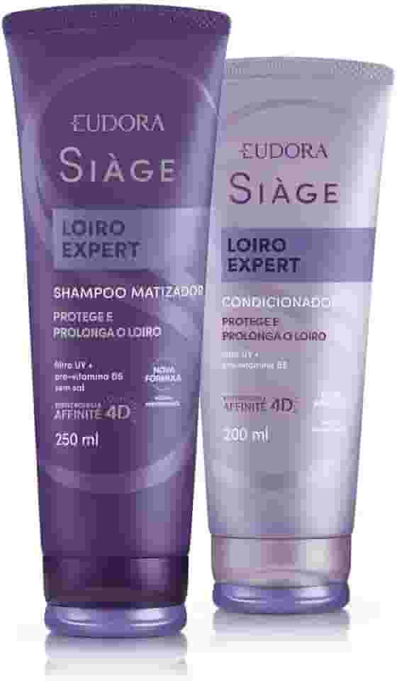 Eudora Kit Siàge Loiro Expert: Shampoo 250ml + Condicionador 250g